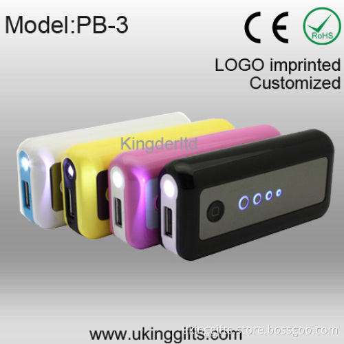 5600mAh Mobile Phone Power Bank for Mobile Charger (PB-3)